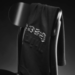 Unisex organic cotton oversized fit T-shirt 240 g/m² Paloma black colour ambient view