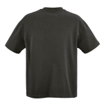Unisex organic cotton oversized fit T-shirt 240 g/m² Paloma lilac colour rear view