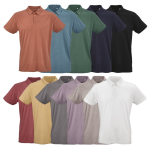 Unisex organic cotton short-sleeve polo 160g/m² Ipanema