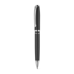 Premium writing set with ballpoint pen and rollerball in blue ink black colour third view