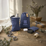 Large non-woven drawstring backpack with heat-sealed closure 60 g/m² first view