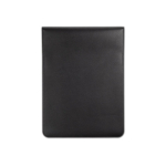 Durable laptop sleeve made from faux leather, 14” size black colour second view
