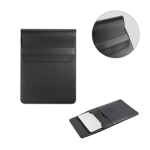 Durable laptop sleeve made from faux leather, 14” size various colours