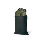 Non-woven drawstring bag with cord closure 60 g/m² black colour