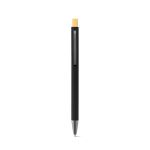 Office set with 520ml glass bottle, A5 notebook and blue-ink pen black colour sixth view