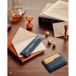 Faux leather pen case with secure closure still life view