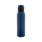 Recycled stainless steel single-wall sports bottle 670 ml bondi blue colour first view