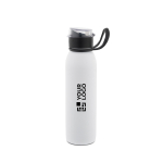 Recycled stainless steel single-wall sports bottle 670 ml main view