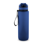 RPET rubberised matte bottle with motivational phrases 1.06 ml bondi blue colour second view