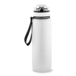 RPET rubberised matte bottle with motivational phrases 1.06 ml white colour second view