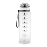 RPET rubberised matte bottle with motivational phrases 1.06 ml transparent colour second view