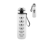 RPET rubberised matte bottle with motivational phrases 1.06 ml main view