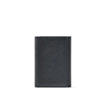 Magnetic phone wallet with magnetic RFID closure black colour first view