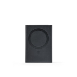 Magnetic phone wallet with magnetic RFID closure black colour second view