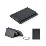 Magnetic phone wallet with magnetic RFID closure various colours