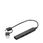 Eco-friendly multifunction USB hub with 4 ports and 10W charging main view