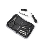 24-piece carbon steel tool kit with Oxford bag black colour fourth view