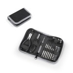 24-piece carbon steel tool kit with Oxford bag various colours