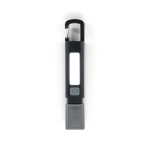 USB-C rechargeable torch with LED and COB light modes 2 W 800 mAh black colour first view