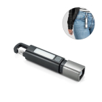 USB-C rechargeable torch with LED and COB light modes 2 W 800 mAh various colours