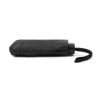 Compact manual 5-section mini umbrella with rubber pouch Ø90 black colour second view