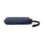 Compact manual 5-section mini umbrella with rubber pouch Ø90 blue colour second view