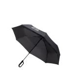 3-section folding umbrella with pongee and ergonomic handle Ø117 main view
