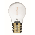 Decorative LED bulb with filament design and battery operation yellow colour seventh view
