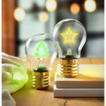 Decorative LED bulb with filament design and battery operation yellow colour second ambient view