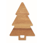 Acacia wood Christmas tree serving board wood colour sixth view