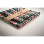 Checked cotton tablecloth with 4 included napkins 200 g/m² mixed colour main view