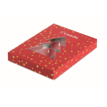 Set of 12 cinnamon-scented tealights in a Christmas gift box red colour main view