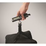 Digital luggage scale with self-powered strap mechanism titanium colour second photographic view