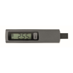 Digital luggage scale with self-powered strap mechanism titanium colour fourth view