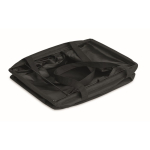 Foldable multifunction RPET organiser with handles and pockets black colour second view