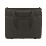 Foldable multifunction RPET organiser with handles and pockets black colour tenth view