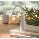 2-in-1 desk lamp and torch with adjustable light in 3 modes white colour second ambient view