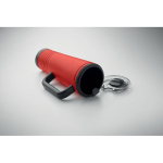 Stainless steel double-wall thermal tumbler with built-in speaker 700 ml red colour