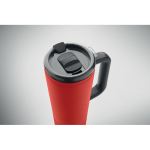 Stainless steel double-wall thermal tumbler with built-in speaker 700 ml red colour