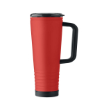 Stainless steel double-wall thermal tumbler with built-in speaker 700 ml red colour