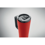 Stainless steel double-wall thermal tumbler with built-in speaker 700 ml red colour