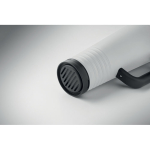 Stainless steel double-wall thermal tumbler with built-in speaker 700 ml white colour