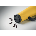 Stainless steel double-wall thermal tumbler with built-in speaker 700 ml yellow colour