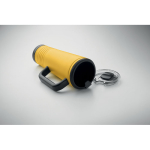 Stainless steel double-wall thermal tumbler with built-in speaker 700 ml yellow colour