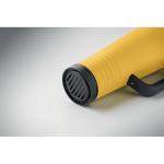 Stainless steel double-wall thermal tumbler with built-in speaker 700 ml yellow colour