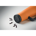 Stainless steel double-wall thermal tumbler with built-in speaker 700 ml orange colour