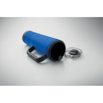 Stainless steel double-wall thermal tumbler with built-in speaker 700 ml royal blue colour