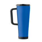 Stainless steel double-wall thermal tumbler with built-in speaker 700 ml royal blue colour sixth view