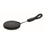 Keyring-format tracker compatible with Apple and Android black colour sixth view