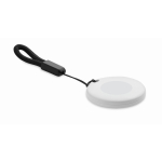 Keyring-format tracker compatible with Apple and Android white colour second view